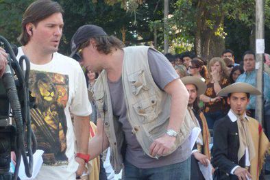 MDZol | Vivo en Argentina, imagen tomada ayer en la filmación en Potrerillo (Mza.) Foto: Facebook/ Vivoenargentina