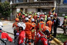 Rescatan con vida a un guardia de seguridad que estuvo 8 días bajo los escombros