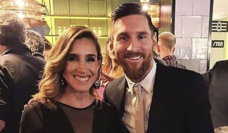 La Sole y Messi juntos en un evento