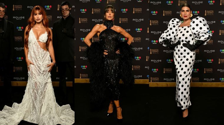 Mirá los looks de los Martín Fierro de la Moda.