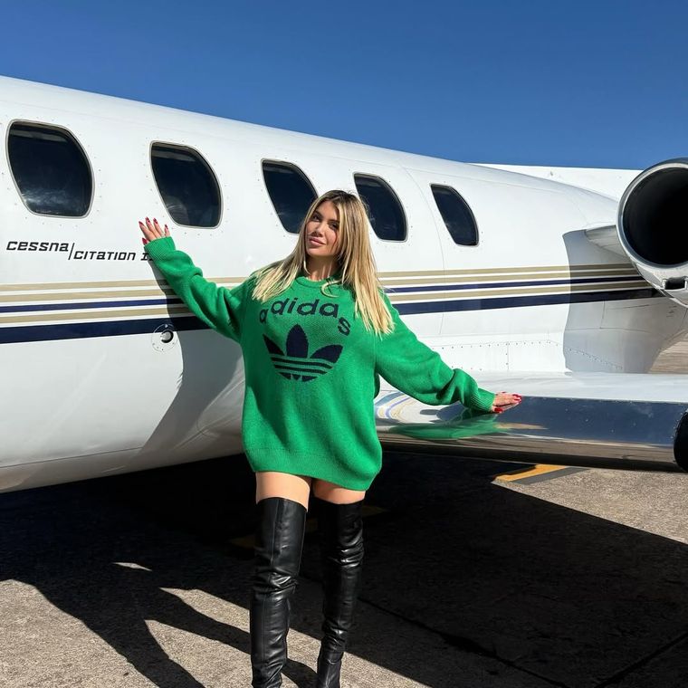 La empresaria despidió su escapada al norte argentino con un outfit audaz. La empresaria despidió su escapada al norte argentino con un outfit audaz.