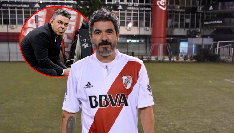 El Burrito Ortega opinó sobre el momento del equipo de Gallardo y no anduvo con vueltas. Foto: Archivo y Fotobaires