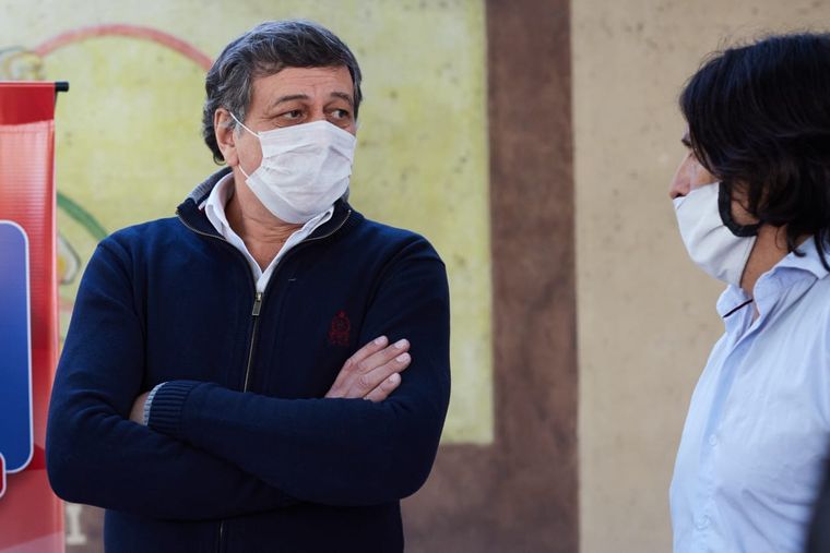 El intendente de Las Heras, Daniel Orozco. Foto: Prensa Las Heras