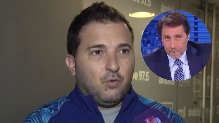 Diego Brancatelli salió a apoyar a Eduardo Feinmann.