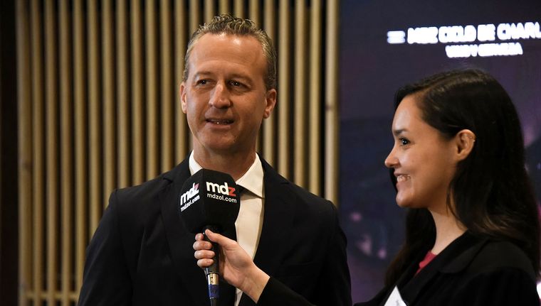 Leandro Livschitz, en entrevista exclusiva con MDZ. Foto: Juan Mateo Aberastain/MDZ