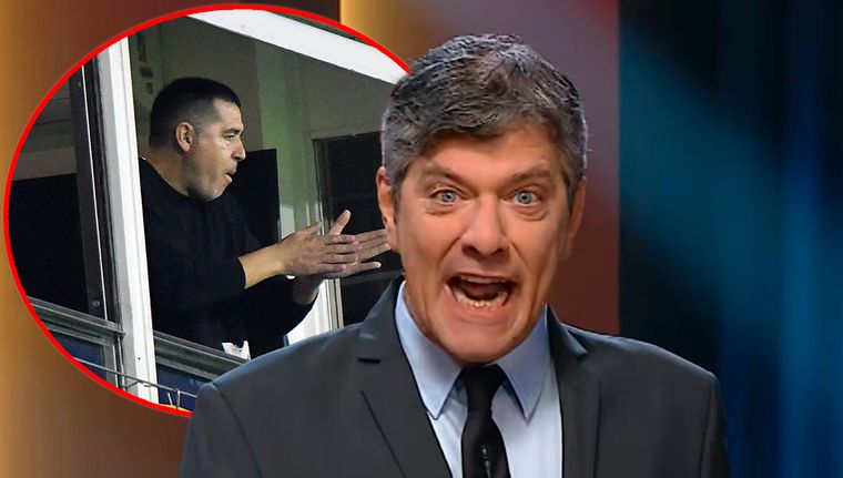 Mario Pergolini cargó contra Juan Román Riquelme.
