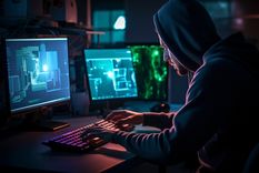 Ciberdelito, una tendencia delictiva que crece en el país. Foto: Imagen generada con Midjourney