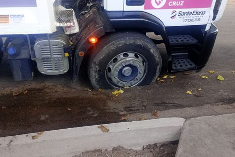El hecho ocurrió en calle Olaya Pescara de Tomba. El hecho ocurrió en calle Olaya Pescara de Tomba.