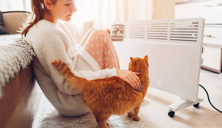 Calefaccionar los ambientes con energía eléctrica genera un costo extra en la factura. Foto: edesur.com.ar