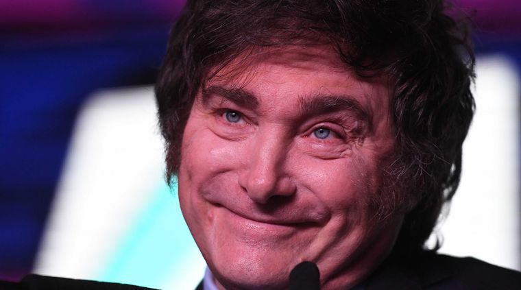 Javier Milei dio la sorpresa en las elecciones PASO del domingo Foto: Télam