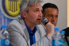 Ricardo Carloni, vicepresidente y presidente actual en ejercicio de Rosario Central por el pedido de licencia de Rodolfo Di Pollina.