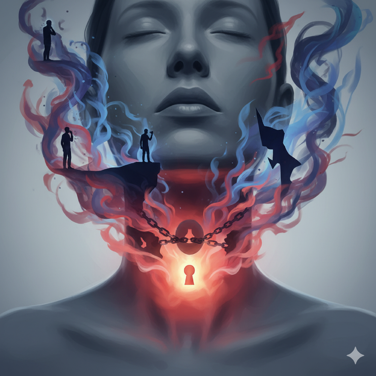 Una forma de sanar las emociones. Fuente. IA Gemini.