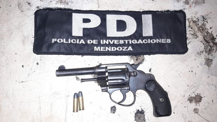 Arma secuestrada Foto: Prensa Gobierno de Mendoza