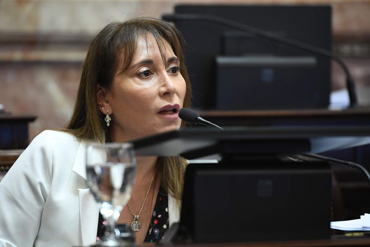 La senadora de Unión por la Patria Cristina López protagonizó un duro cruce con su par del PRO Victoria Huala durante el debate por el Presupuesto 2026.