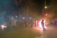 corte en guaymallen en reclamo de seguridad