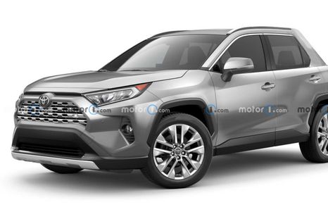 Así sería la pick up de Toyota con estética Rav4.