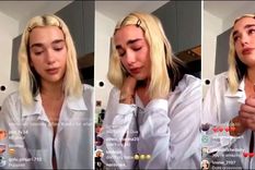 dua lipa se quiebra en vivo tras enterarse de la filtracion de su nuevo disco dua lipa se quiebra en vivo tras enterarse de la filtracion de su nuevo disco