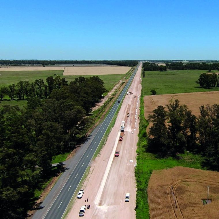 La Ruta Nacional 5. Foto: Vialidad Nacional