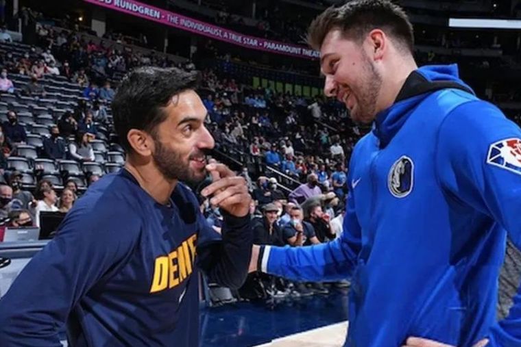 Se vuelven a juntar: confirman que Campazzo jugará en los Dallas Mavericks de Luka Doncic.