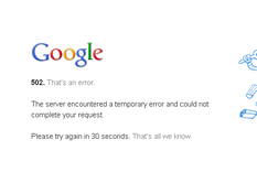gmail presento fallas y dejo de funcionar