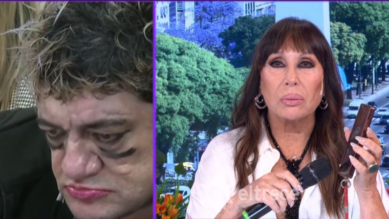 Este martes el artista llamó a Moria Casán en vivo. Este martes el artista llamó a Moria Casán en vivo.