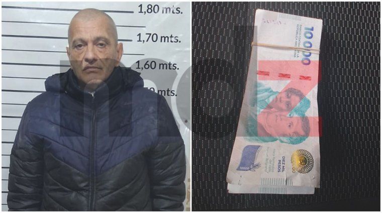 Flavio Civerchia, el hombre detenido por la salidera bancaria. 