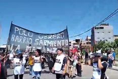 Días atrás, el municipio ordenó suspender una obra de la empresa Foto: Captura de video