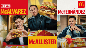 Con Alexis Mac Allister, Julián Álvarez y Enzo Fernández como protagonistas, Mc Donalds lanzó una edición especial.