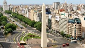 El obelisco, un símbolo de la Argentina, uno de los mejores países según la IA.