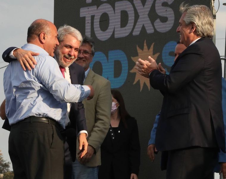 Foto: Twitter Aníbal Fernández