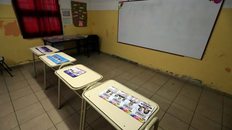 La mujer fue interceptada por personal de seguridad Foto: Diario Info Salta