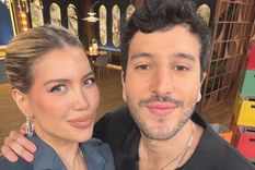 Sebastián Yatra, el cantante colombiano que visitó MasterChef y fue mandado al frente por Wanda. / @wanda_nara