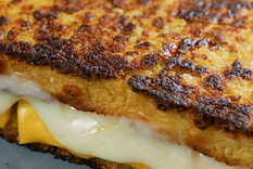 Sándwich de queso grillado Foto: Tastemade