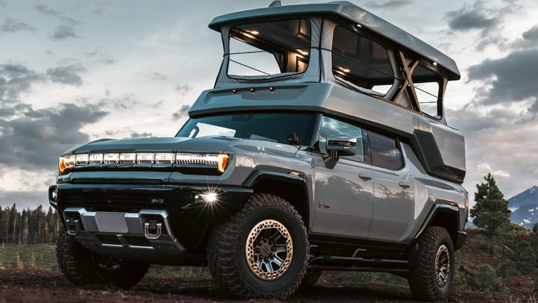 GMC actualizó el Hummer y ahora es un motorhome todoterreno Foto: GMC