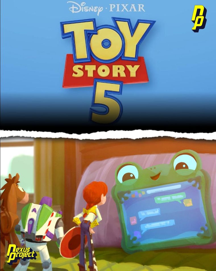 El adelanto de Toy Story 5. El adelanto de Toy Story 5.