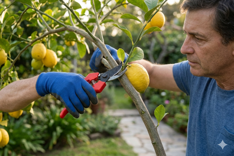Es importante podar el limonero. Fuente: IA Gemini. Es importante podar el limonero. Fuente: IA Gemini.