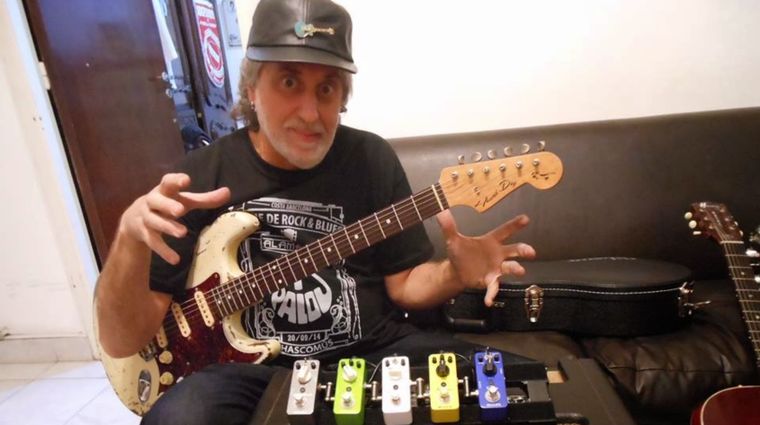 Daniel “Alambre” González, fue victíma de la inseguridad en su departamento de Caballito.