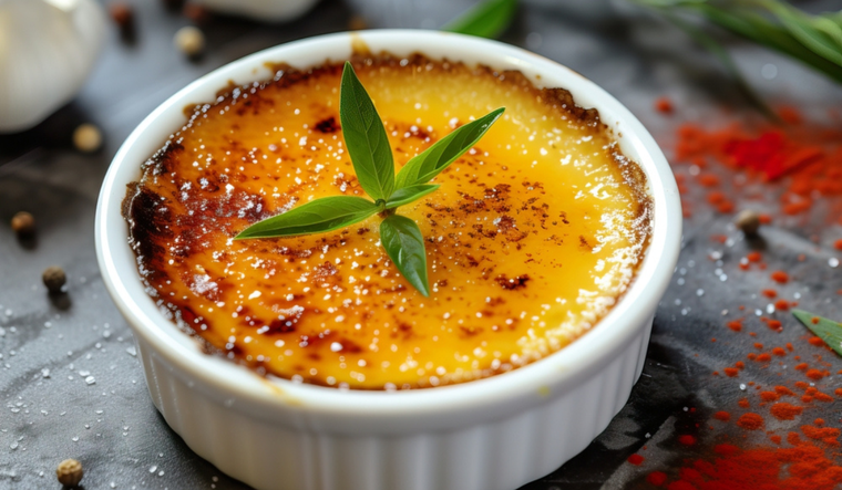 Receta tradicional de crème brûlée francesa Foto: Shutterstock