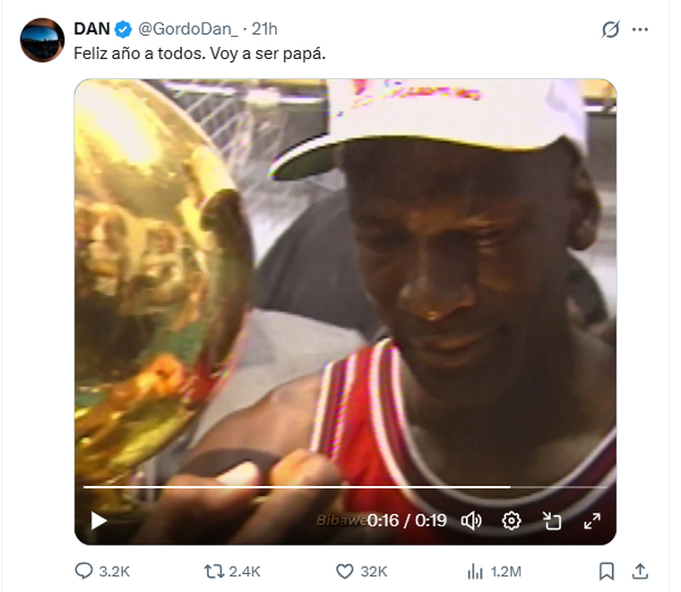 El Gordo Dan será papá. Créditos: Instagram El Gordo Dan será papá. Créditos: Instagram