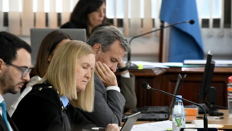 Los fiscales Gloria André y Dante Vega. Los fiscales Gloria André y Dante Vega.