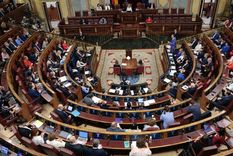 El Congreso de España fue el escenario de la bronca. Foto: DArmenia.