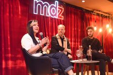 Verónica Ramírez Sterponi, Federico Crove y Federico Gambetta.