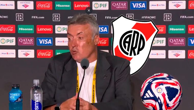 Domenec Torrent se quejó por la forma de jugar de River.