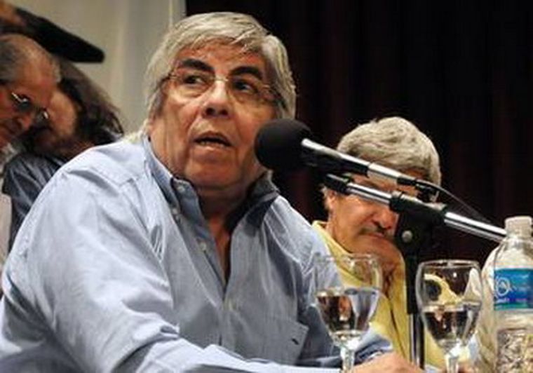 Hugo Moyano, líder de la CGT.