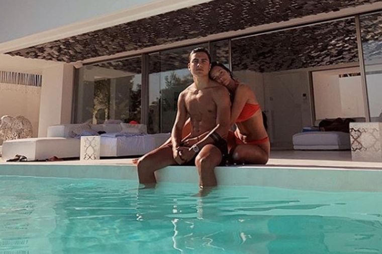 Paulo Dybala y Oriana Sabatini
