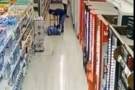 El ataque quedó registrado