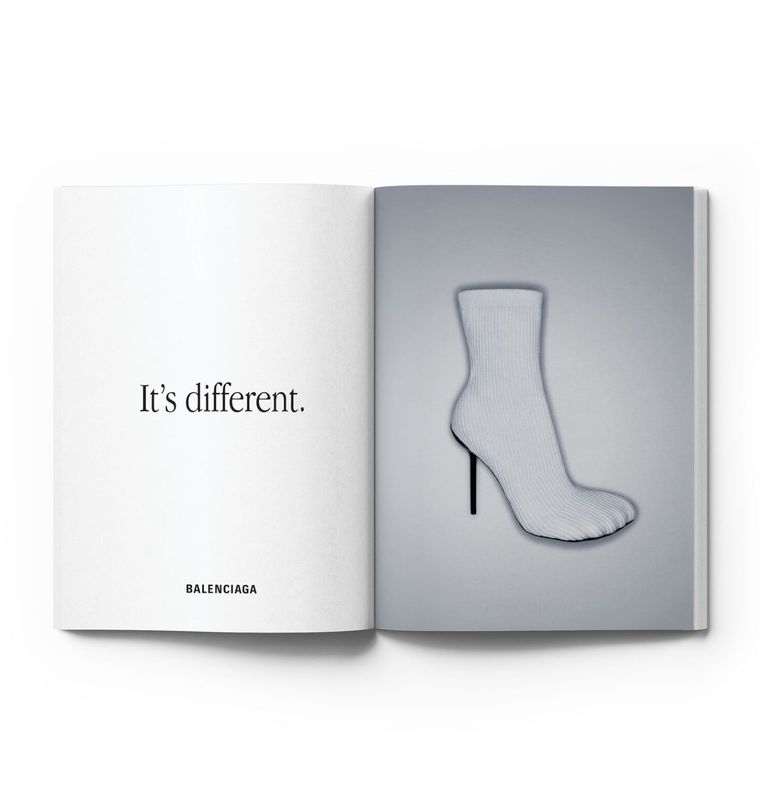 Nuevamente, Balenciaga capta la atención mundial con su nueva campaña Foto: Balenciaga