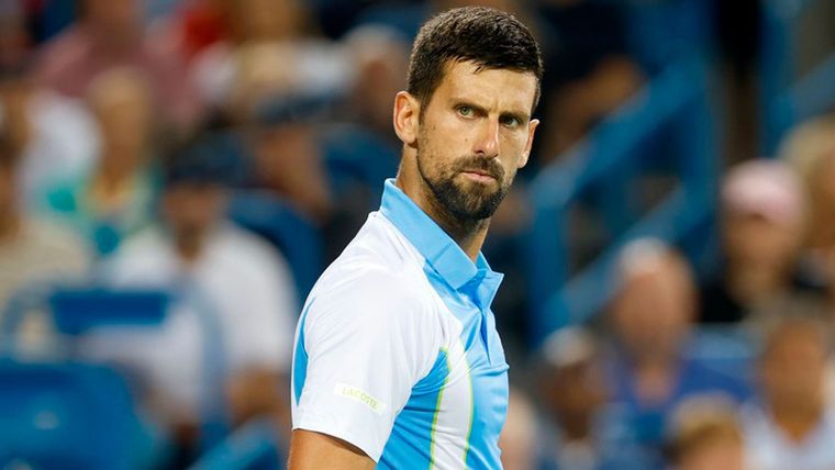 Novak Djokovic avisó que si no está del todo recuperado, le dejará el lugar a otra persona. Foto: @cincytennis