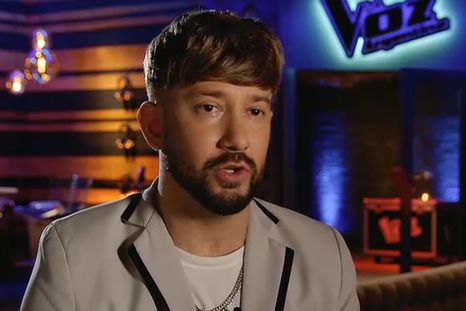 El joven eligió al cantante cordobés en la audición a ciegas. Foto: captura de pantalla/ Telefe. El joven eligió al cantante cordobés en la audición a ciegas. Foto: captura de pantalla/ Telefe.