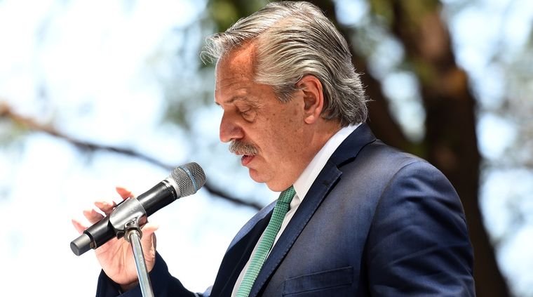El presidente Alberto Fernández. Foto: ALF PONCE MERCADO / MDZ